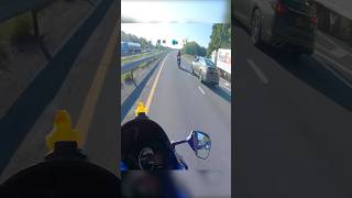 Bikers encounter a driver with road rage 😡 ​⁠​⁠BravoMotoOfficial [upl. by Etnoed]