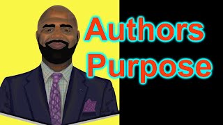 Authors Purpose Song – Learn Comprehension Rap [upl. by Agbogla375]