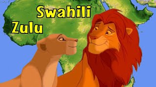 Lion King Languages Explained [upl. by Alyakcm]