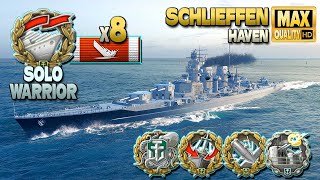 Schlieffen When the real battle starts on the other side  World of Warships [upl. by Selmore]