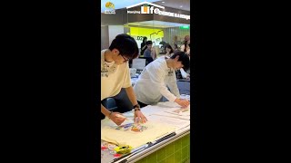 【 Nanjing Life 】DIY the clothes exclusively by you at Nanjings Jingfeng Center [upl. by Ignace]