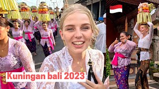 I got INVITED for a BALINESE CEREMONY  Authentic BALI Vlog 19  Janine Freuling [upl. by Conchita32]