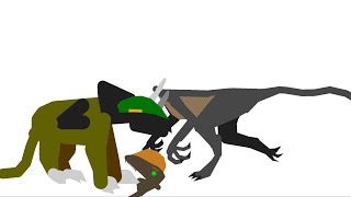 Carnivores 2 triceratops and dilophosaurus [upl. by Atnod]