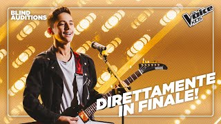 Alessio conquista un SUPERPASS con “Sweet Child O’ Mine”  The Voice Kids 3 Blind Auditions [upl. by Astto216]