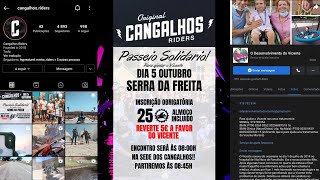 IMPORTANTE Vamos ajudar o VICENTE Cangalhos Riders motovlog video bike [upl. by Adiahs245]