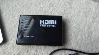 How To use a HDMI Switch [upl. by Asilehs]