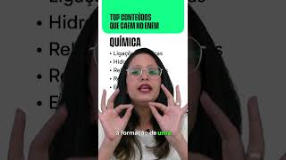 O que mais cai em Química no Enem pt1 [upl. by Oballa]