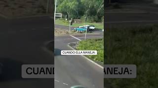 CUANDO ELLA MANEJA 😂🙏🏻 humor comedy cars couple funny shorts [upl. by Stranger543]