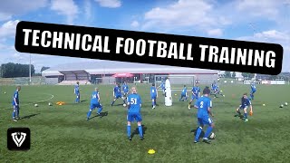 BALL MASTERY  PASSING  1V1  OVERLOAD  U13  U14  U15  U16  U17  U18  FOOTBALL  SOCCER [upl. by Fifine36]