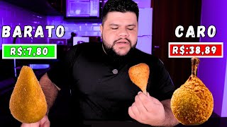 Coxinha Cara vs Coxinha Barata [upl. by Vihs631]