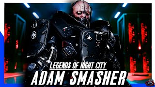 Cyberpunks Deadliest Killer  Adam Smasher  FULL Cyberpunk Lore [upl. by Rosalinde]