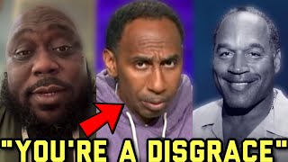 Faizon Love RESPONDS To Stephen A Smith Diss After Putting Him On BLAST Over OJ Simpson BET Tribute [upl. by Nitsugua]