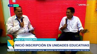 Preinscripción en unidades educativas para la gestión 2025 [upl. by Hennebery]