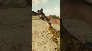 Hunting scene showing Atrociraptors abilities  Jurassic World Evolution 2 Dominion Malta [upl. by Yatnuhs631]