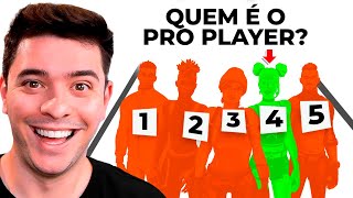 QUEM É O PRO 4 NOOBS VS 1 PRO DISFARÇADO 3 [upl. by Ahsaya]