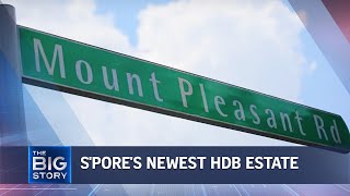 Mount Pleasant set to be Singapores newest HDB housing estate  THE BIG STORY [upl. by Ayojal]