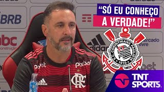 POLÊMICA VÍTOR PEREIRA EXPLICA MOTIVO DA SUA SAÍDA DO CORINTHIANS E DIZ quotNÃO DEVO NADA A NINGUÉMquot [upl. by Kristof]