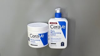 Best Moisturizer Cerave Moisturizer Vs Cerave Moisturizing Cream Review  Dermatologist Recommended [upl. by Rowe478]