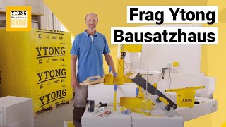 Frag Ytong Bausatzhaus Welche Werkzeuge werden für die Verarbeitung von Ytong Porenbeton benötigt [upl. by Zelig]