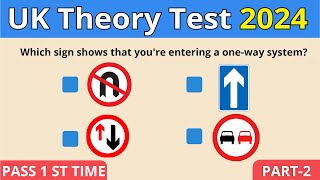 UK Theory Test 2024 Revision  Pass First Time [upl. by Blinni]