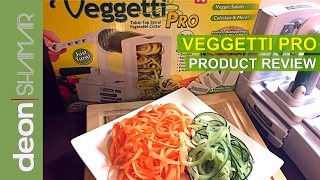 How To Use A Veggetti Pro  Product Review [upl. by Katherin21]