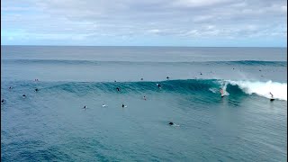 Surf Laniakea 123023 North Shore Hawaii Seth Moniz Carissa Moore Gabriela Bryan [upl. by Pheni]