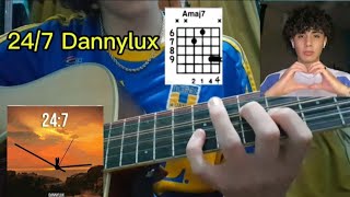 247 Dannylux  Acordes Requinto 🎸🐯 [upl. by Olathe]