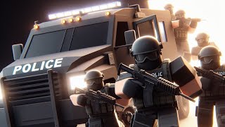 FULL BEARCAT SWAT TEAM In Roblox Police Simulator [upl. by Hurlow518]