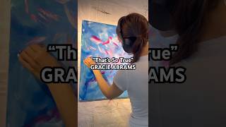 What “That’s So True” by GracieAbrams LOOKS like synesthesia gracieabrams colorful [upl. by Halimak]