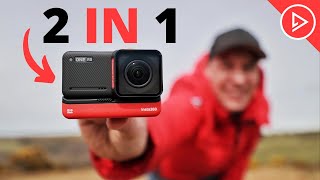 The ULTIMATE 4K Action Camera  360° Camera AllInOne  Insta 360 ONE RS Review [upl. by Lashonde314]