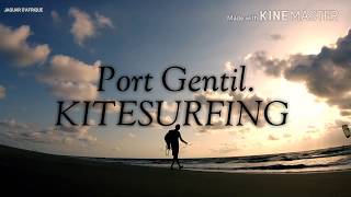 Gabon Port Gentil  KITESURFING 2018 [upl. by Novert]