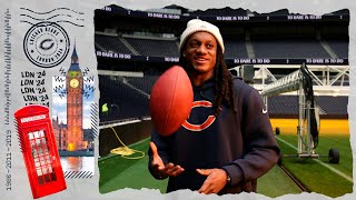 Tremaine Edmunds gets an inside look at Tottenham Hotspur Stadium  Chicago Bears [upl. by Lain810]