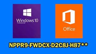 COMO ATIVAR SEU WINDOWS E OFFICE EM 2023 [upl. by Artimed]