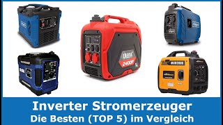 Die besten Inverter Stromerzeuger 2024 TOP 5 🥇 Testsieger Vergleich gut und günstig [upl. by Duahsar]