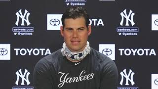 Adam Ottavino addresses the media at Summer Camp [upl. by Eylrac]