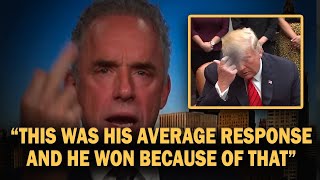 Trumps Average Response to Harris  Jordan Peterson [upl. by Maxama]