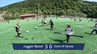 Jugger Basilisken Basel vs Sons of Ayuso WCC 2023 [upl. by Montagu]