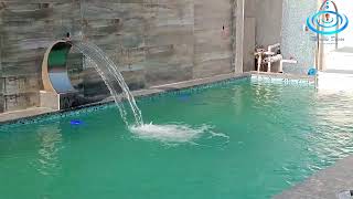 SWIMMING POOL WITH PIPELESS FILTER SYSTEM  MR HARIT KAKKAR  RAJPURA  BY RELIABLE DECOR [upl. by Sokim97]