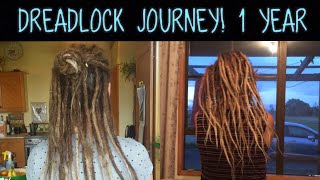 My 1 year dreadlock journey  dreadlock pros and cons [upl. by Ytinirt]