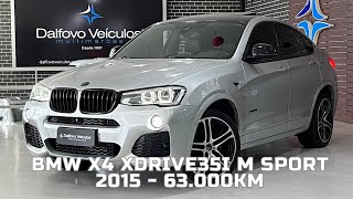 Apresentação  Bmw X4 Xdrive35i M Sport  2015 [upl. by Onibla]