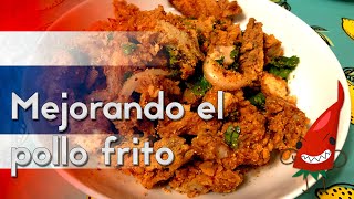 Convierte un simple pollo frito en algo mucho más sabroso [upl. by Ahsimit]