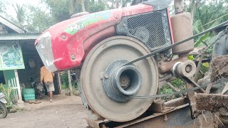 tlaktor sawah kubota rd85 bajak lahan kering ll lahan balap bekas di tanam i jagung tebon [upl. by Nnyleve]