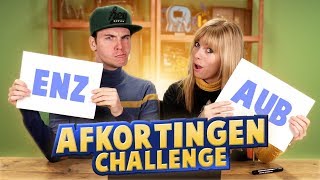 AFKORTINGEN CHALLENGE [upl. by Saiasi129]