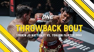 Jo Nattawut vs Yohann Fairtex Drai  ONE Full Fight  Throwback Bout [upl. by Hyman761]