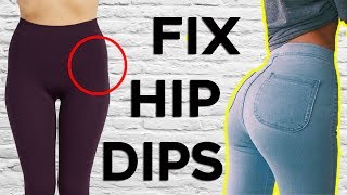 ❤️ 4 BEST Exercises For WIDER HIPS Fix Your Hip Dips  Get BIGGER Hips and Butt🍑 [upl. by Gadmon]