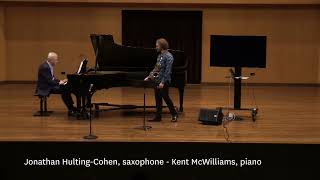 John Williams — Escapades for alto saxophone and piano [upl. by Aniroc847]