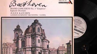 LP Beethoven  Piano Concerto No 5  Katchen side B [upl. by Yrkcaz]