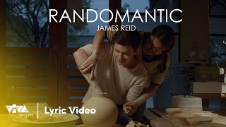 Randomantic by James Reid Official Lyric Visualizer [upl. by Malka]