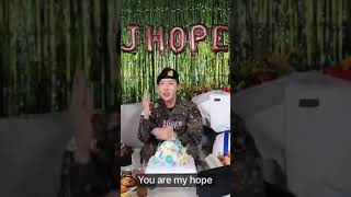 JHope Live on Weverse Today jhope bts shorts [upl. by Erikson]