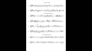 carpenter medley alto sax sheet music [upl. by Atnahsal755]